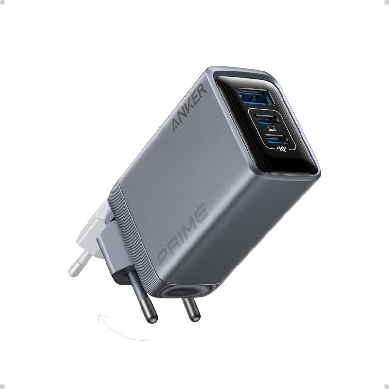 Incarcator Retea Anker Prime GaN PPS, 100 W, 3 porturi,